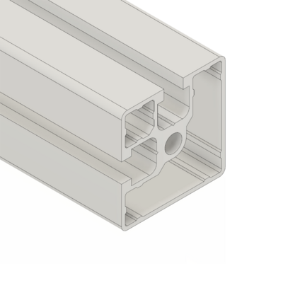 10-4545S2A-0-12IN MODULAR SOLUTIONS EXTRUDED PROFILE<br>45MM X 45MM 2G SMOOTH SIDES ADJACENT, CUT TO THE LENGTH OF 12 INCH